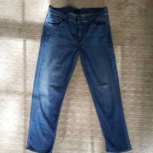Mother boyfriend crop jean's size 27